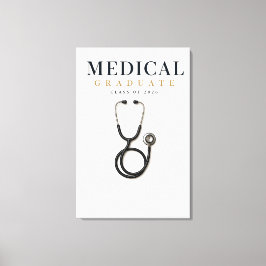 Afgestudeerd Medicus 2026 Aangepaste Naam Canvas Afdruk