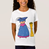 Afgestudeerd met een diploma meisjes T-shirt (Voorkant)