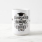 Afgestudeerd met onderscheidingen en koffie koffiemok (Center)