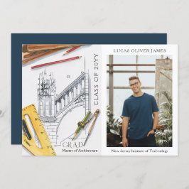 Afgestudeerd Moderne Foto Architectuur Ingenieur