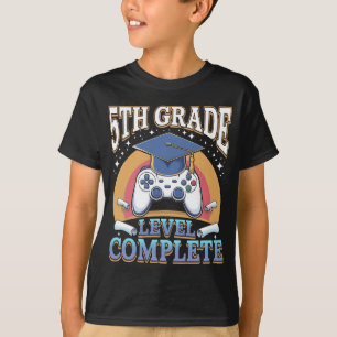 Afgestudeerd op 5e leerjaar niveau Gamen Gamer T-shirt