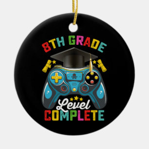 Afgestudeerd op 8e klas niveau Afstudeer Gaming Ga Keramisch Ornament