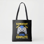 Afgestudeerd op basisniveau Gamen Gamer Afstuderen Tote Bag (Voorkant)