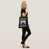 Afgestudeerd op basisniveau Gamen Gamer Afstuderen Tote Bag (Op model)