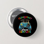 Afgestudeerd op basisniveau Gamen Gamer Ronde Button 5,7 Cm (Voorkant /achterkant)