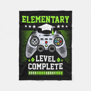 Afgestudeerd op basisonderwijs Cl 2025 Gamer Fleece Deken