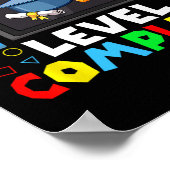 Afgestudeerd op basisonderwijs Cl 2025 Gamer Poster (Hoek)