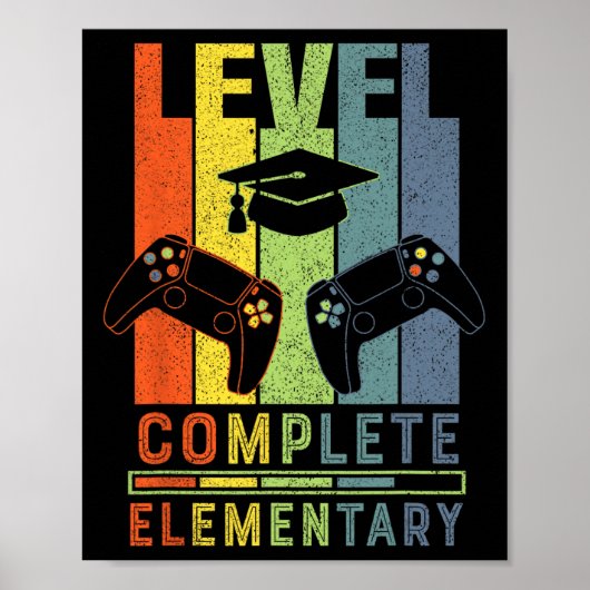 Afgestudeerd op basisonderwijs niveau Cl 2025 Game Poster (Voorkant)
