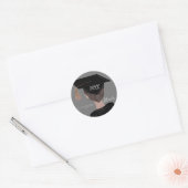 Afgestudeerd op de universiteit Middelbare school  Ronde Sticker (Envelop)