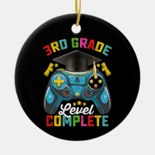 Afgestudeerd op niveau 3e klas Afstudeer Gaming Ga Keramisch Ornament
