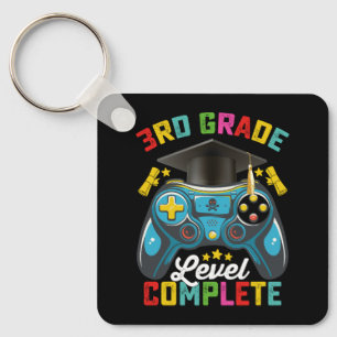 Afgestudeerd op niveau 3e klas diploma Gamen Gamer Sleutelhanger
