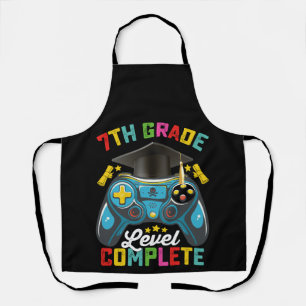 Afgestudeerd op niveau 7e klas Afstudeer Gamer Schort