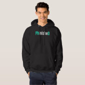Afgestudeerd Promovendus ontwerp Hoodie (Voorkant volledig)
