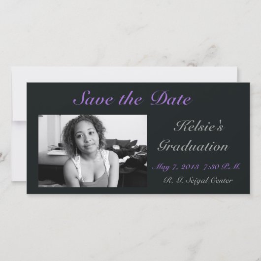 Afgestudeerd Save The Date (Voorkant)