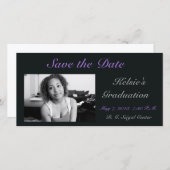 Afgestudeerd Save The Date (Voorkant / Achterkant)