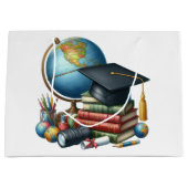 Afgestudeerd senior groot cadeauzakje (Voorkant)