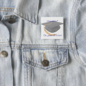Afgestudeerd Vierkante Button 5,1 Cm (In situ)