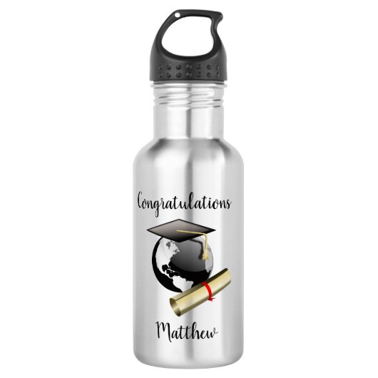Afgestudeerd Waterfles (Voorkant)