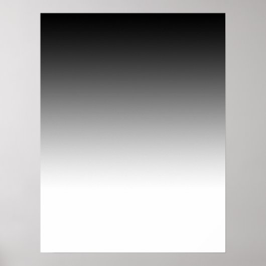 Afgestudeerd zwart-wit Poster voor fotografie (Voorkant)