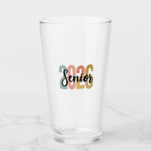 Afgestudeerde 2026 Afstuderen 2026 Geschenk voor A Glas