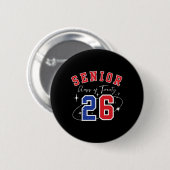 Afgestudeerde 2026 Klas Van 2026 Afstuderen _1 Ronde Button 5,7 Cm (Voorkant /achterkant)