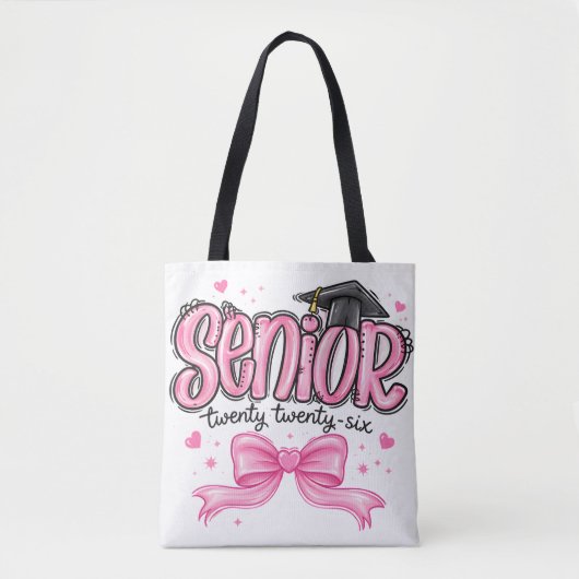 Afgestudeerde 2026/Promovendus Tote Bag (Voorkant)