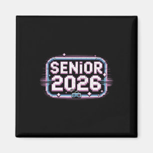Afgestudeerde 2026 Retro Gamer Afstudeersfeer Magneet