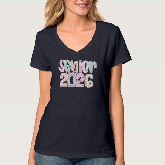 Afgestudeerde 2026 t-shirt (Voorkant)