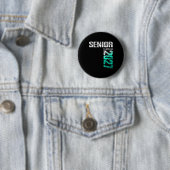 Afgestudeerde 2027 klas van 2027 afstuderen ronde button 5,7 cm (In situ)