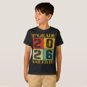 Afgestudeerde 8e klas heeft het voor elkaar Midden T-shirt (Voorkant volledig)