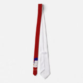 Afgestudeerde apenStropdas Sjabloon Stropdas (Achterkant)