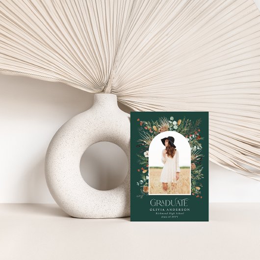 Afgestudeerde boog 1 foto natuurlijk botanisch mod aankondiging