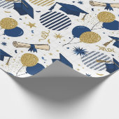 Afgestudeerde Feestklas Cadeaupapier (Hoek)