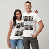 Afgestudeerde foto klas jaar middelbare school afs t-shirt (Unisex)