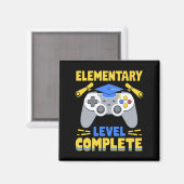 Afgestudeerde Gamer op Elementair Niveau Magneet (Voorkant / Achterkant)