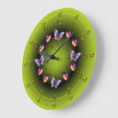 Afgestudeerde groene vlinderring grote klok (Hoek)