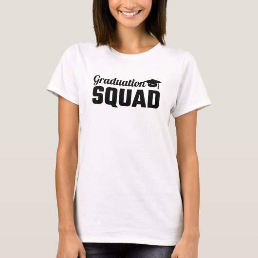 Afgestudeerde groep t-shirt (Voorkant)