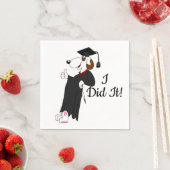 Afgestudeerde Hond Servet (Insitu)
