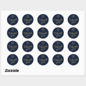 Afgestudeerde in de rechten Weegschaal van de Just Ronde Sticker (Vel)