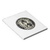 Afgestudeerde Kat Grappige Kat Grafisch - Afgestud Notitieblok (Schuin)