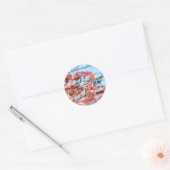 Afgestudeerde klas stickers Gefeliciteerd afgestud (Envelop)