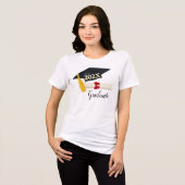Afgestudeerde Klas Tri-Blend Shirt (Voorkant volledig)