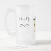 Afgestudeerde klas van 2020 matglas bierpul (Links)