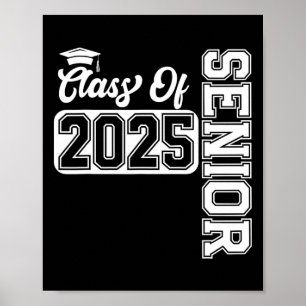 Afgestudeerde klas van 2025 Afstuderen 2025 Terug Poster