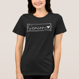 Afgestudeerde klas van 2026 Afgestudeerde klas van Tri-Blend Shirt