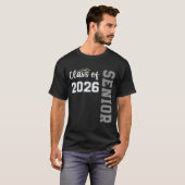 Afgestudeerde klas van 2026 afstuderen 2026  t-shirt (Voorkant volledig)