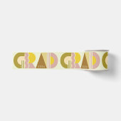 Afgestudeerde klas van 2026 retro grosgrain lint (Voorkant)