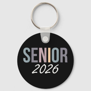 Afgestudeerde klas van 2026 senior 2026 middelbare sleutelhanger