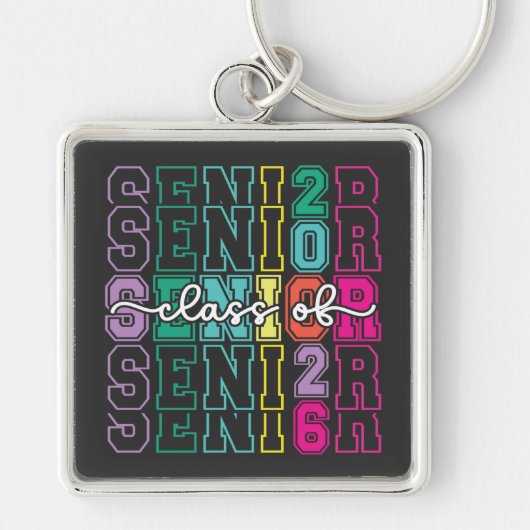 Afgestudeerde klas van 2026 sleutelhanger (Voorkant)