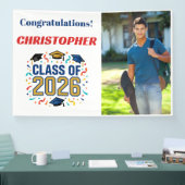 Afgestudeerde klas van 2026 spandoek (Beurs)